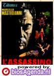 L'assassino poster, copyright in handen van productiestudio en/of distributeur