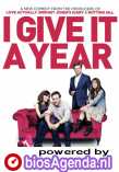 I Give It a Year poster, &copy; 2013 E1 Entertainment Benelux