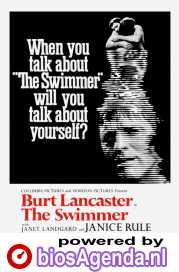 The Swimmer poster, copyright in handen van productiestudio en/of distributeur