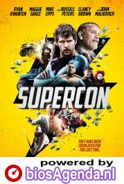 Supercon poster, copyright in handen van productiestudio en/of distributeur