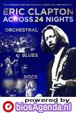 Eric Clapton: Across 24 Nights poster, copyright in handen van productiestudio en/of distributeur